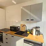 Ecocube In Rheine, 5pers, Kueche, Wohnzim, Badezim Lejlighed