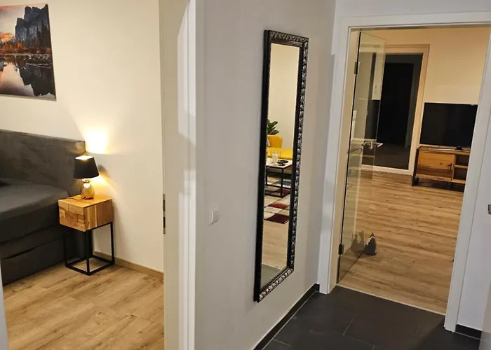 Ecocube In Rheine, 5pers, Kueche, Wohnzim, Badezim