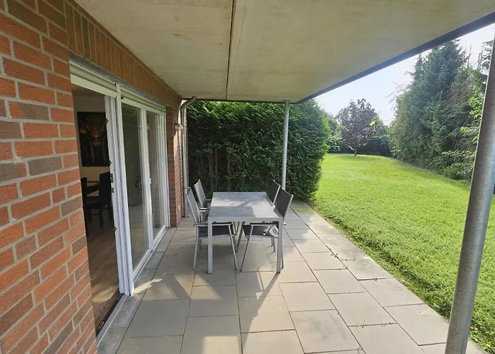 Ecocube In Rheine, 5pers, Kueche, Wohnzim, Badezim 公寓 莱茵